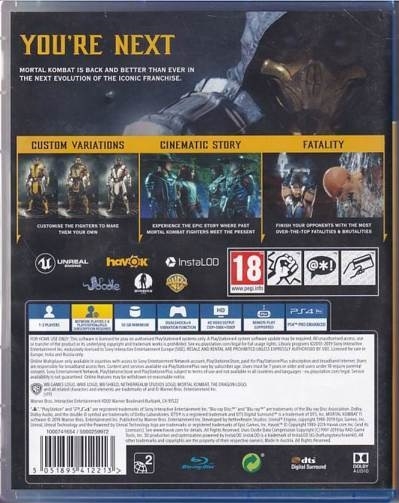 Mortal Kombat 11 - PS4 (A Grade) (Genbrug)